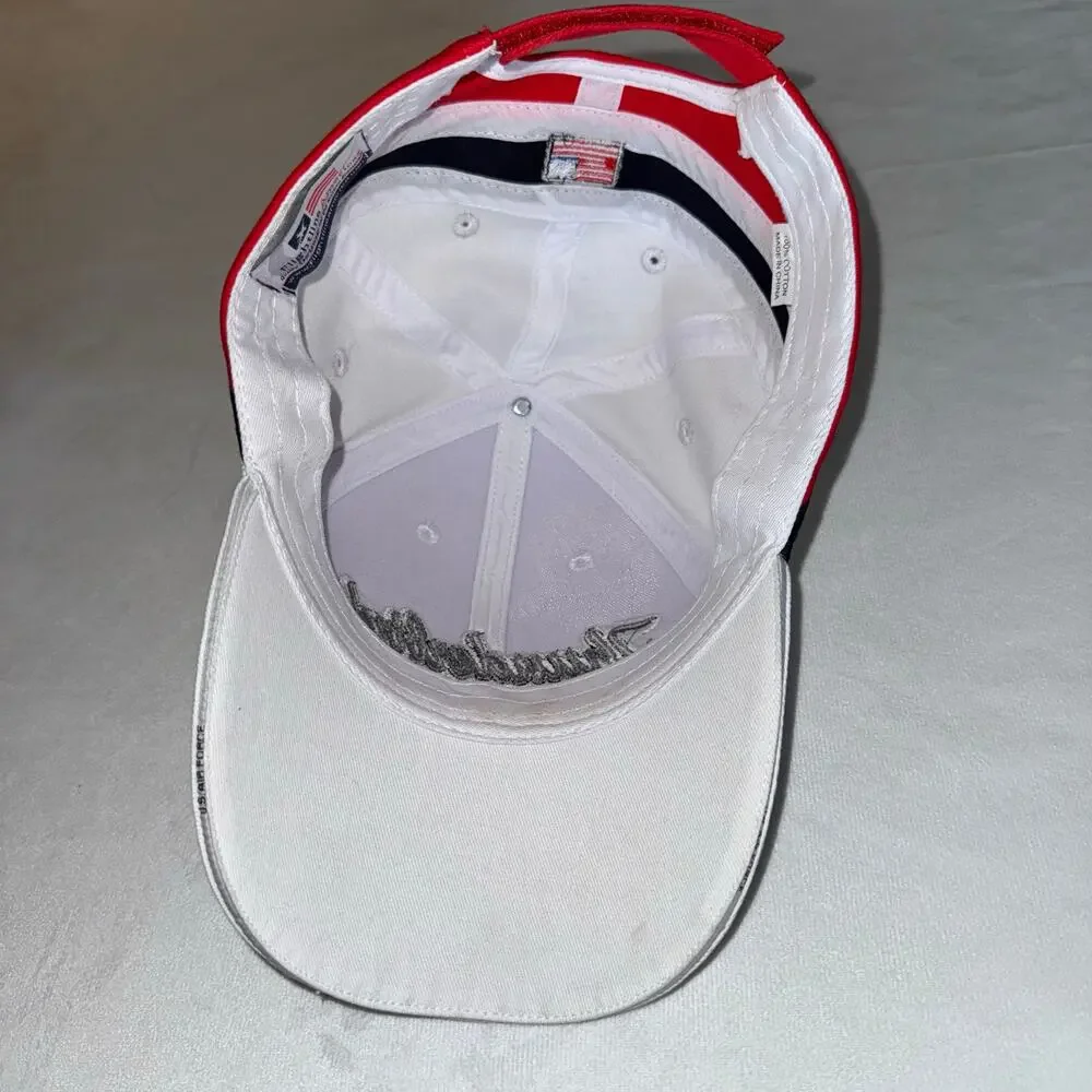Thunderbirds Navy Military White/Red Baseball‎ Cap/Hat Flightline America